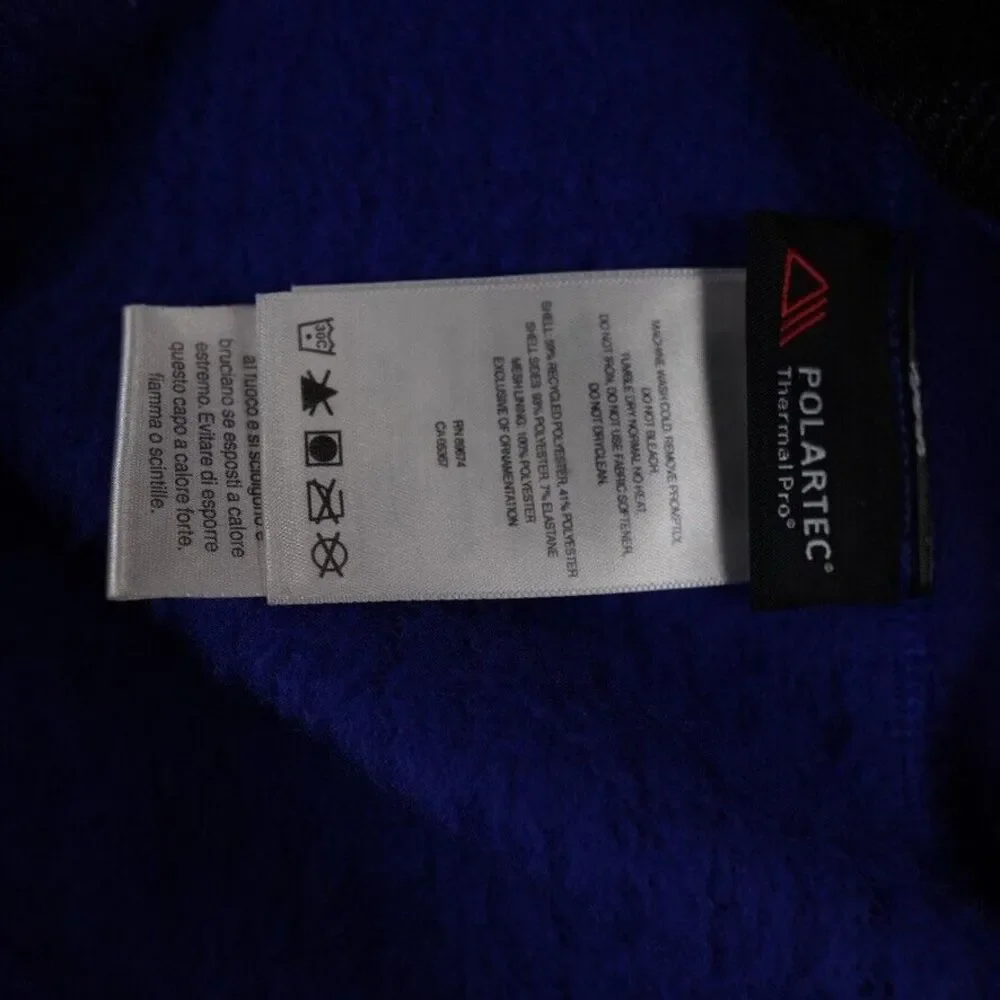 Mountain Hardwear Jacket Womens Extra Small Blue Royal Sherpa Polartec Hike Camp